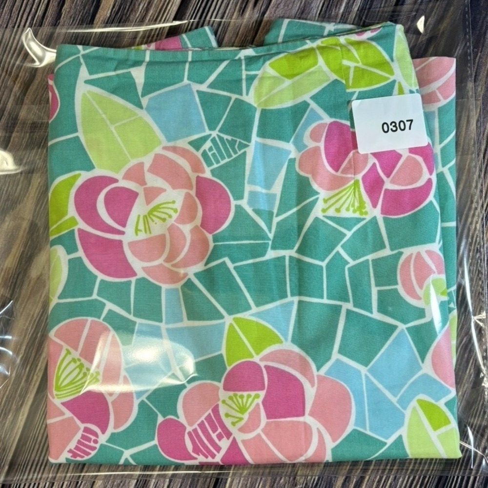Lilly Pulitzer Skirt Womens 8 Multicolor Floral Mosaic Mini Resort Vacation VTG - Picture 11 of 11
